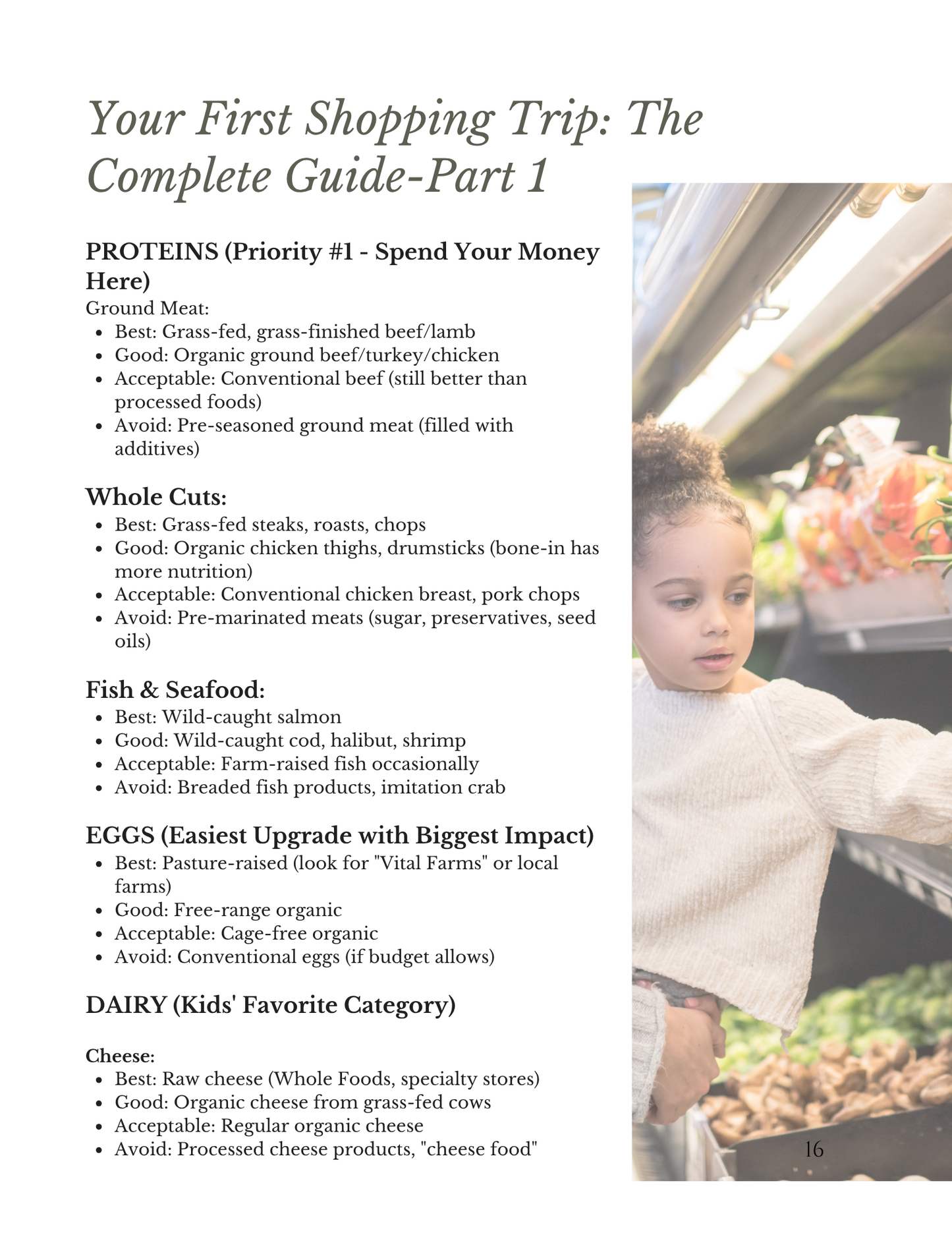 Little Plates, Big Nutrition: Kids Cookbook - Digital Download