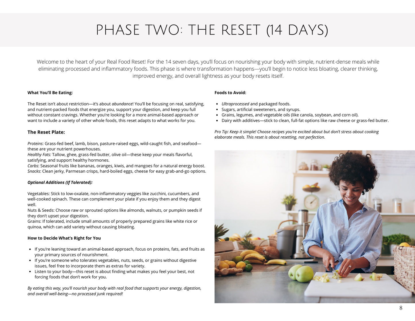 The 14-Day Real Food Reset (Digital Guide)
