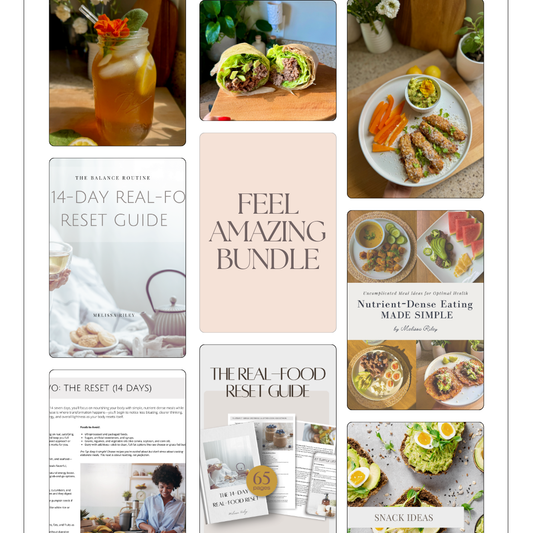 Feel AMAZING Bundle - Recipe Guide + Reset - Digital Download