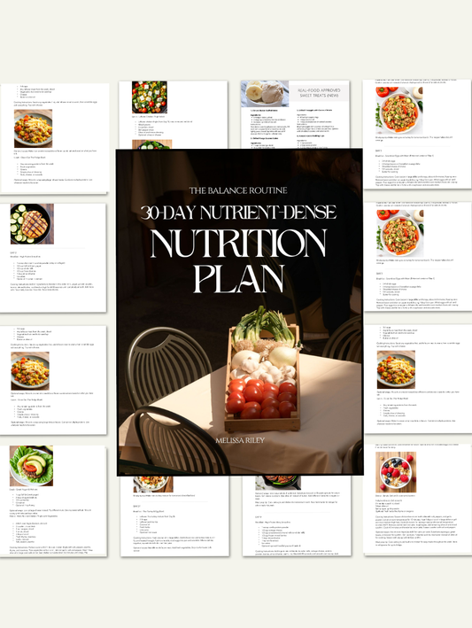30-Day Nutrient-Dense Eating Blueprint - Digital Download