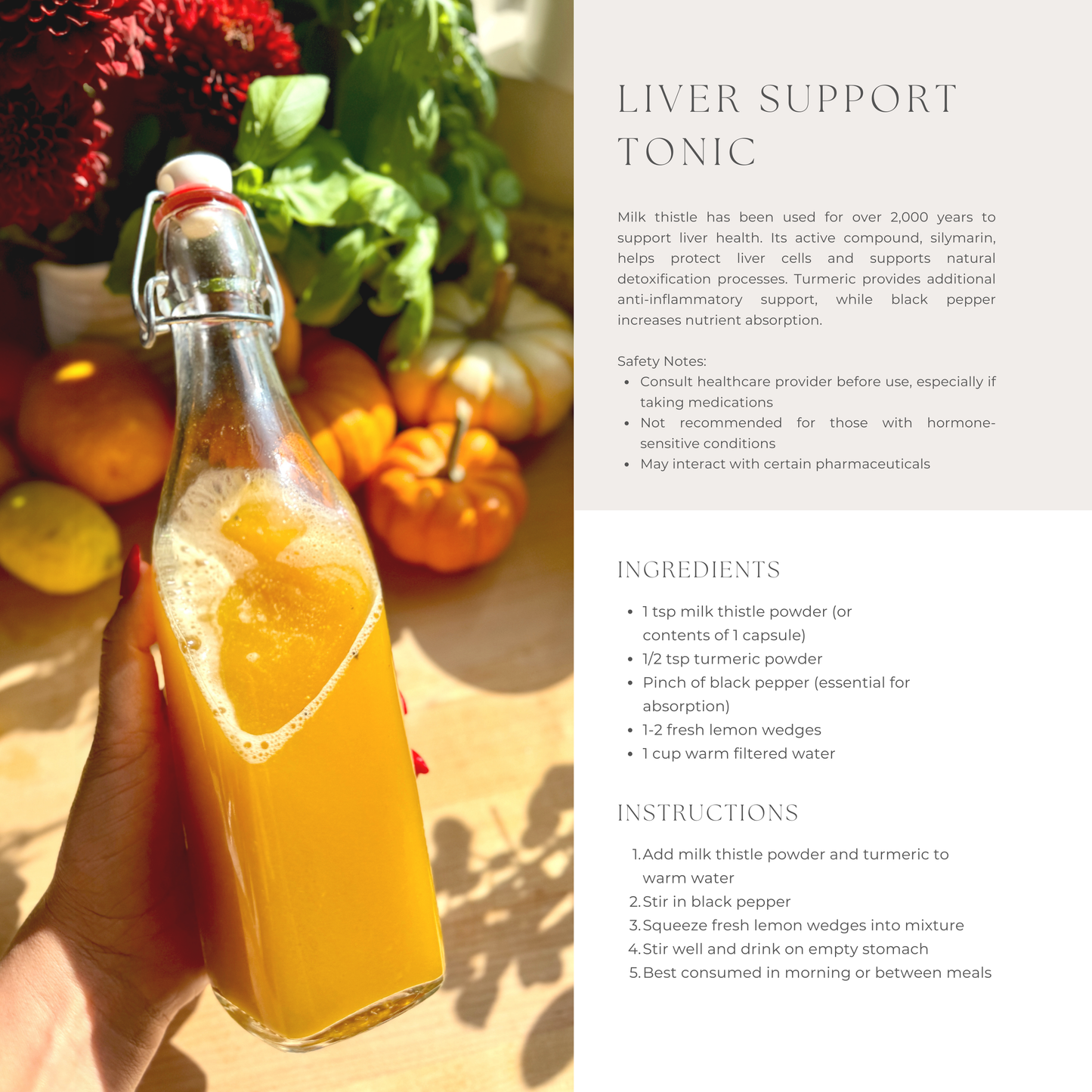 Beyond the Plate: Healing Drinks For Optimal Health