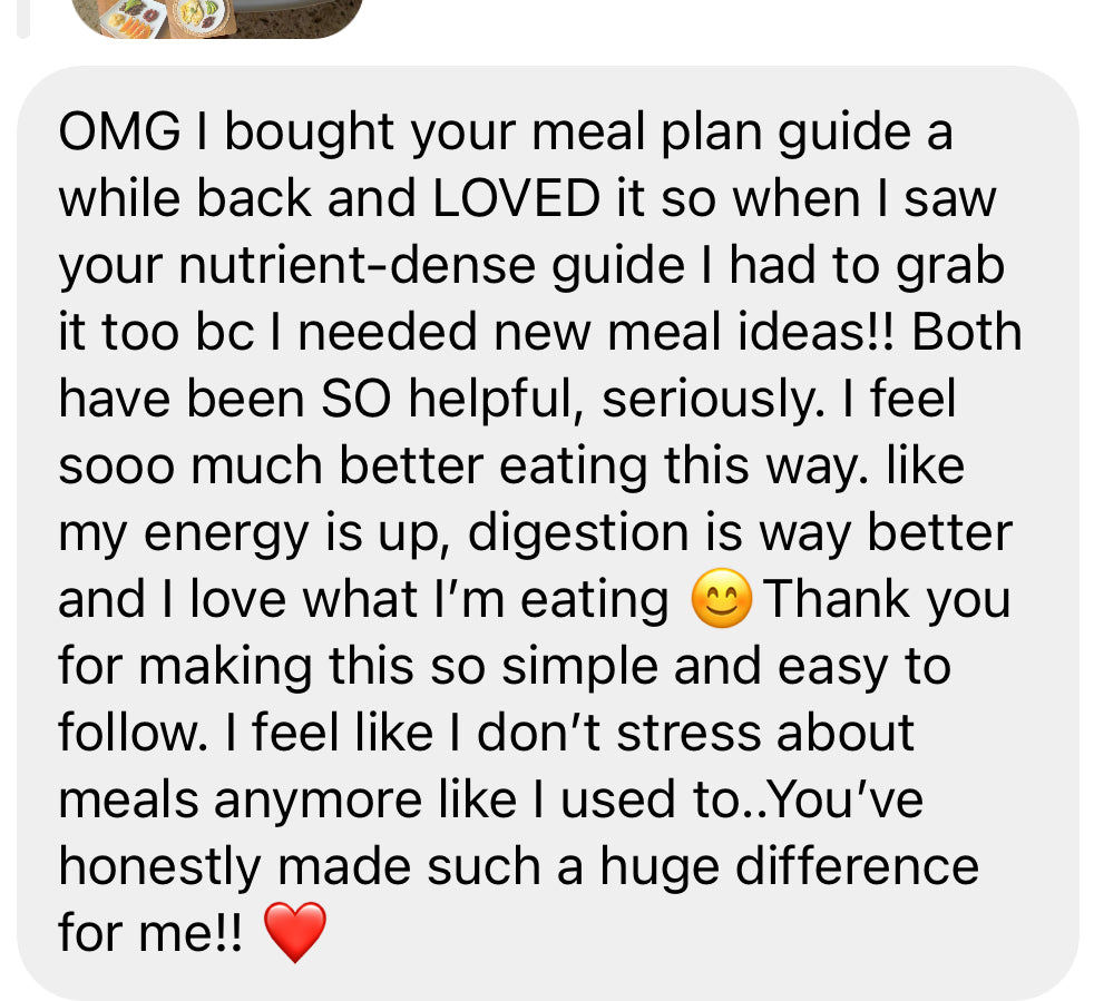 Nutrient Dense Eating: Made Simple (Digital Download)